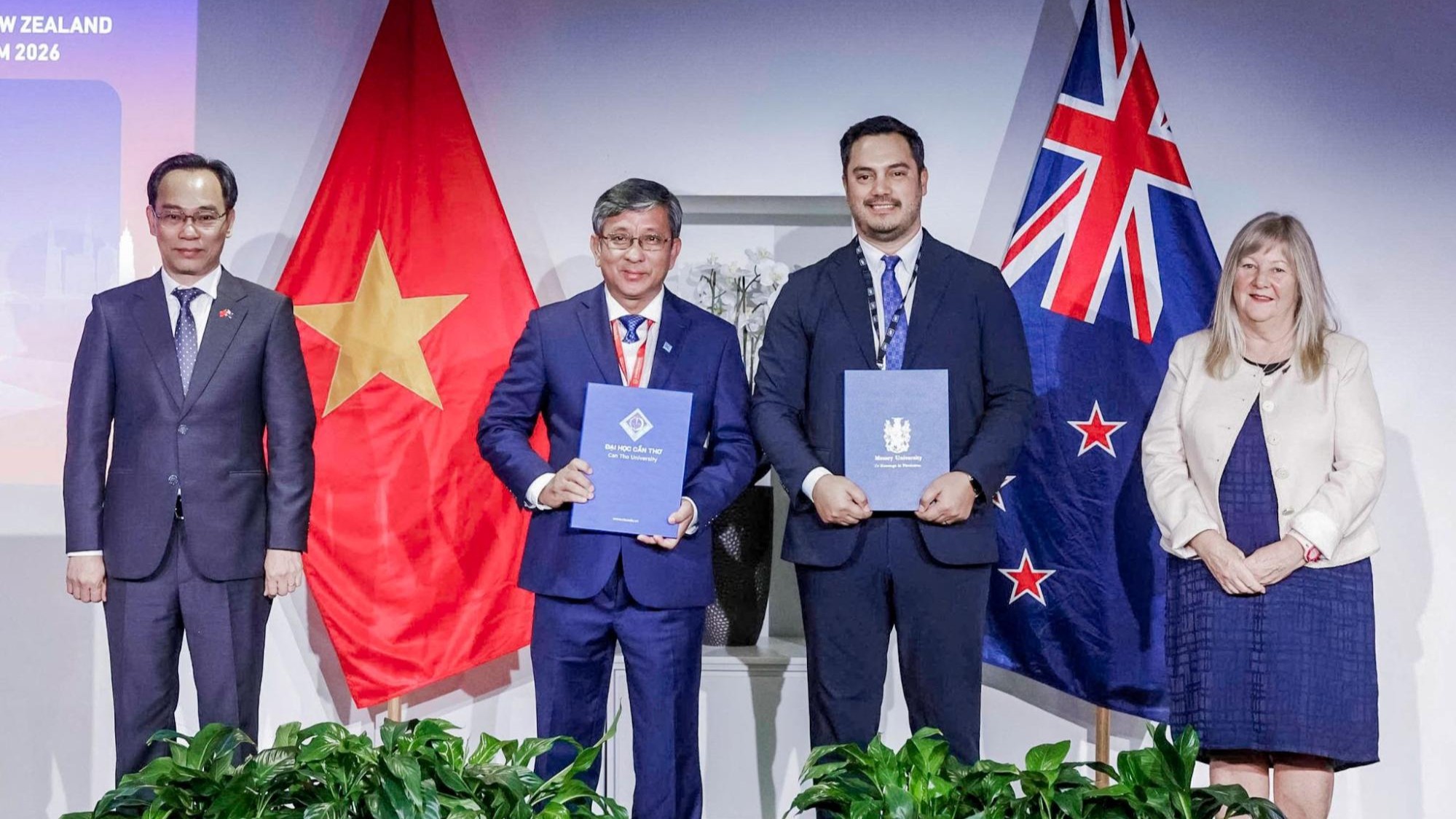 Đại học Cần Thơ tham dự “Diễn đàn Giáo dục đại học và Giáo dục nghề nghiệp Việt Nam – New Zealand 2026” và ký…